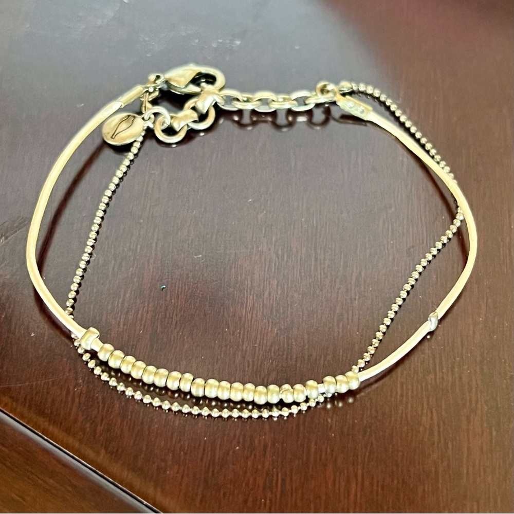 Chloe + Isabel Dainty Leather + Bead Bracelet